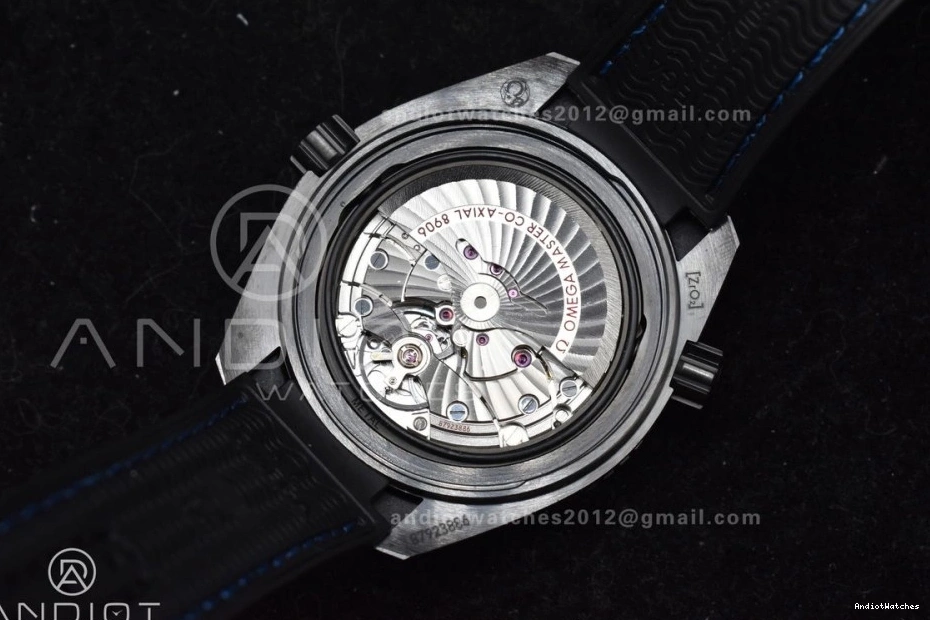 on Real 1023 Edition VSF Super 1:1 Ocean Best Black Strap Planet A8906 Black Blue Deep Clone Ceramic 45.5mm Nylon HighQuality 1231